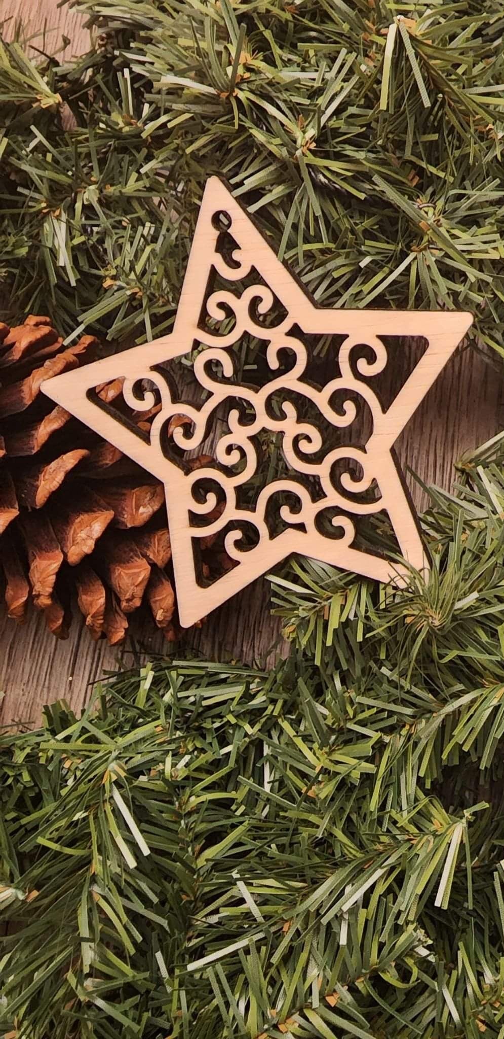 Star Christmas Ornaments