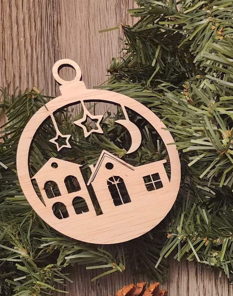 House Christmas Ornaments